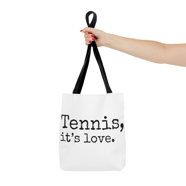 Tennis, it's love. Tote Bag