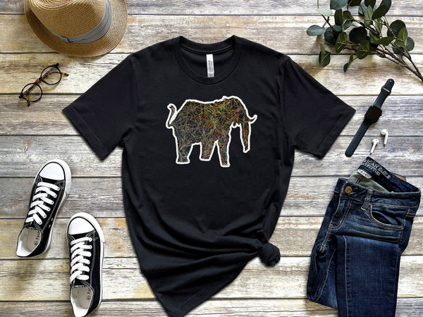 Tennis String Elephant T-Shirt (9 colors)