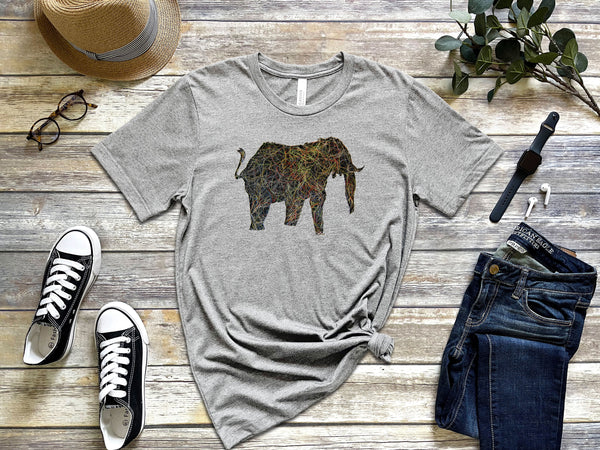 Tennis String Elephant T-Shirt (9 colors)