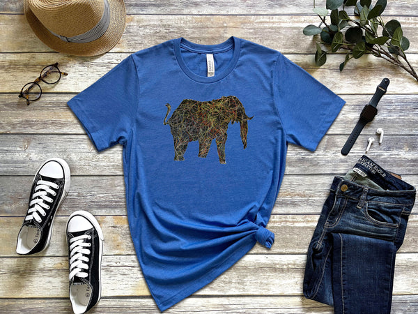 Tennis String Elephant T-Shirt (9 colors)