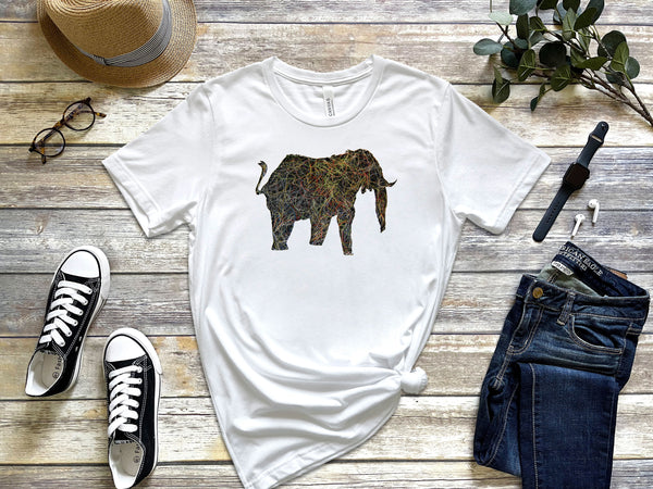 Tennis String Elephant T-Shirt (9 colors)