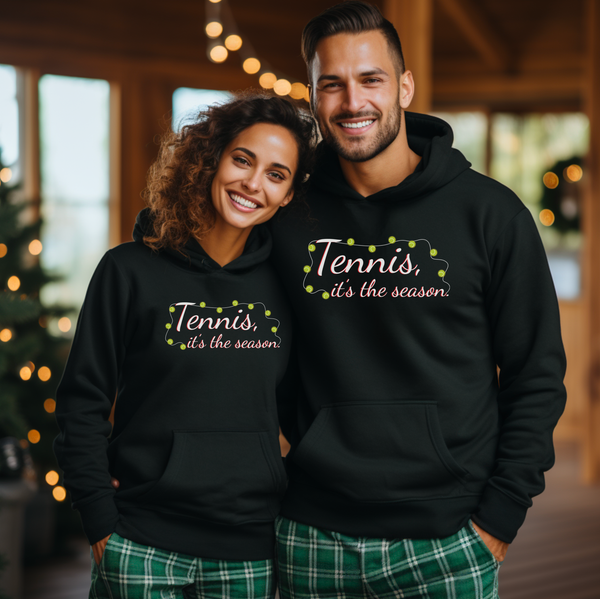 Tennis It's The Season Holiday Sweatshirt (8 Color Options)