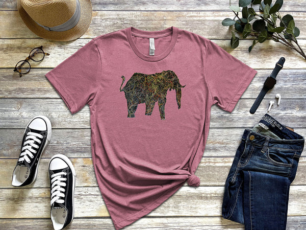 Tennis String Elephant T-Shirt (9 colors)