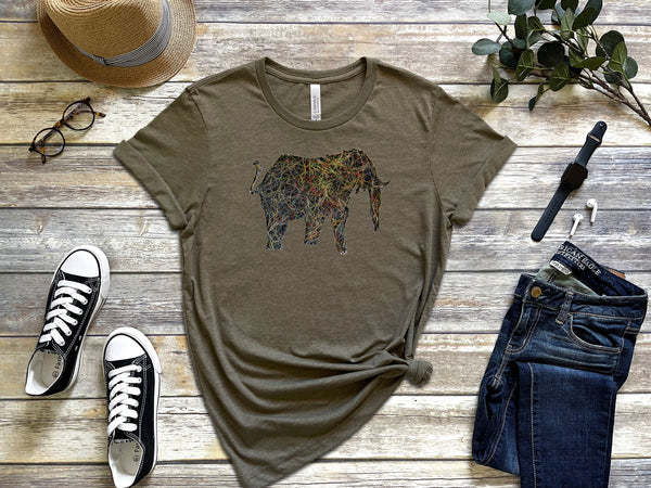 Tennis String Elephant T-Shirt (9 colors)